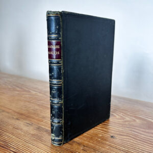 The Life of Mansie Wauch-Tailor in Dalkeith by Wauch c1840's Leather Bound