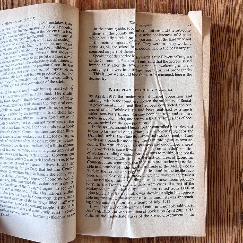 A History of the U.S.S.R. by Andrew Rothstein c1950 1st Edition Penguin Pelican - Image 4