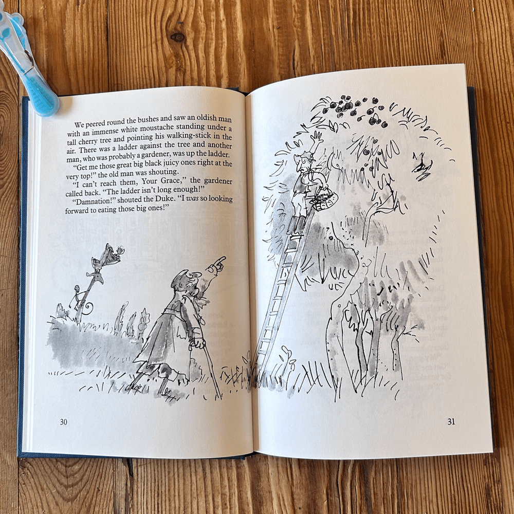 The Giraffe and the Pelly and Me by Roald Dahl c1992 Childrens - Image 3