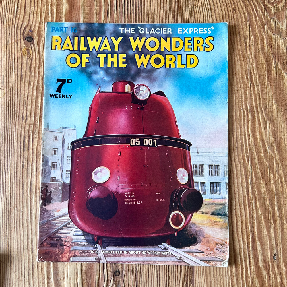 Railway Wonders of the World Part 16/17/18 Magazine c1935 - Image 2
