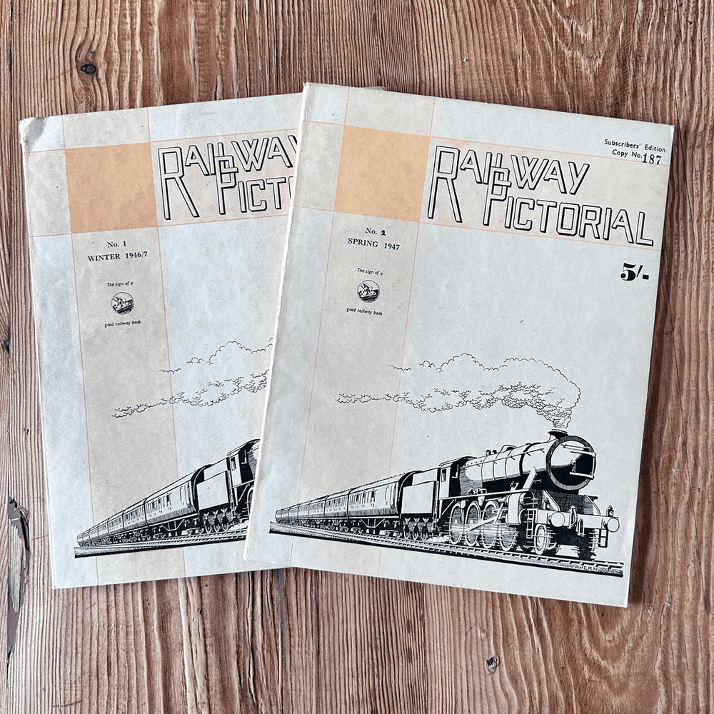 Railway Pictorial No: 1 & 2 Winter 1946/47 and Spring 1947 Illustrated