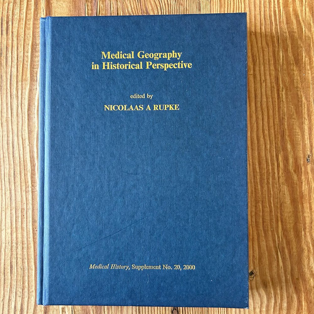 Medical Geography in Historical Perspective by Nicolaas A Rupke c2000 - Image 2