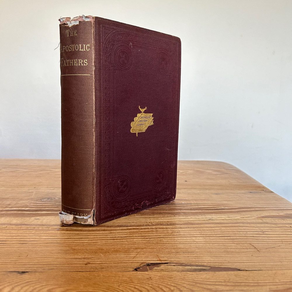 The Writings Of The Apostolic Fathers Vol I by Dr Roberts c1886 Christianity