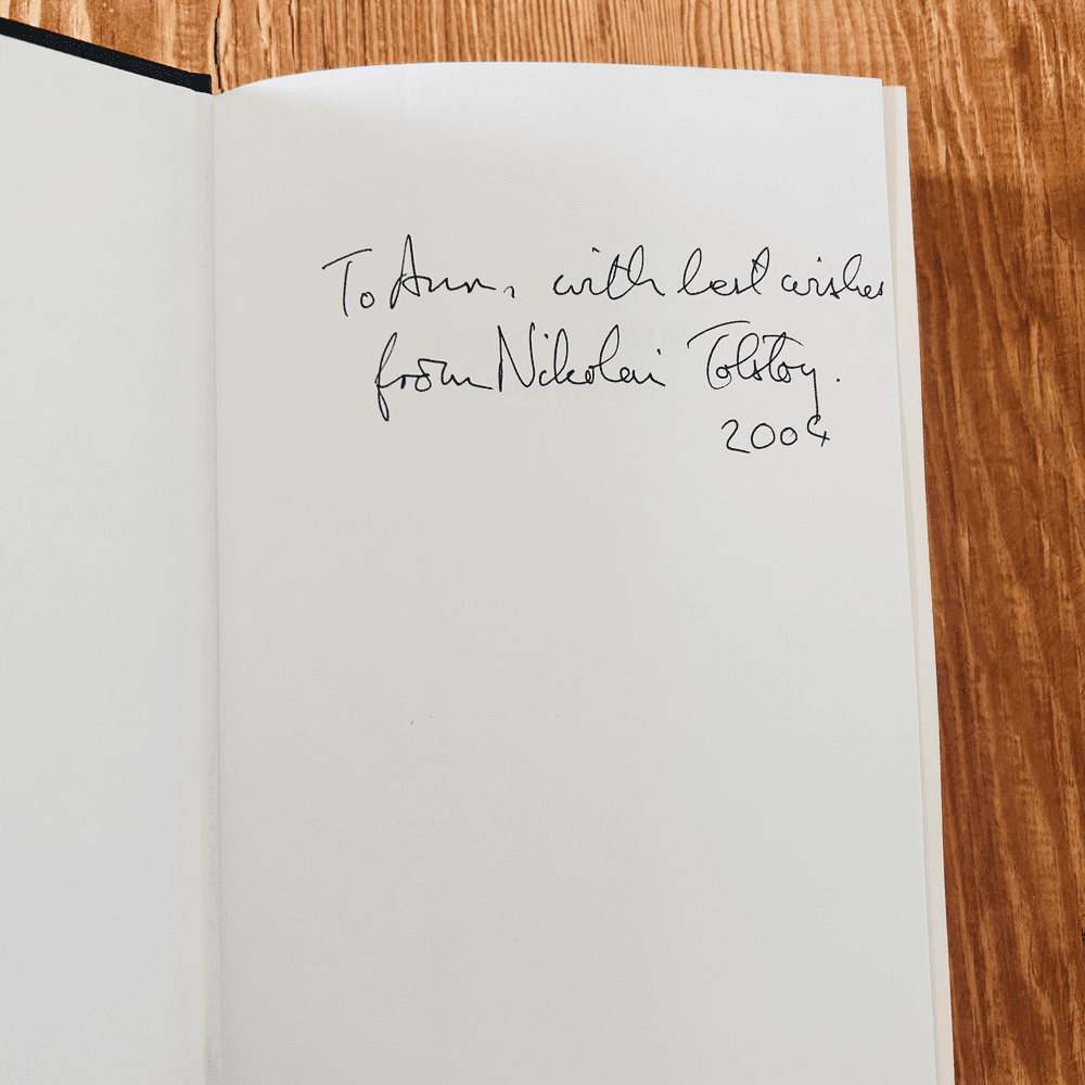 Patrick O'Brian: The Making of the Novelist by Nikolai Tolstoy Signed 1st Ed - Image 4