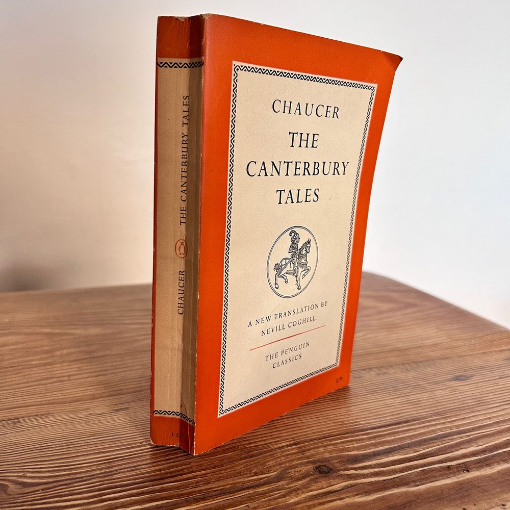 Chaucer-The Canterbury Tales by Nevill Coghill (Translated) Penguin c1954