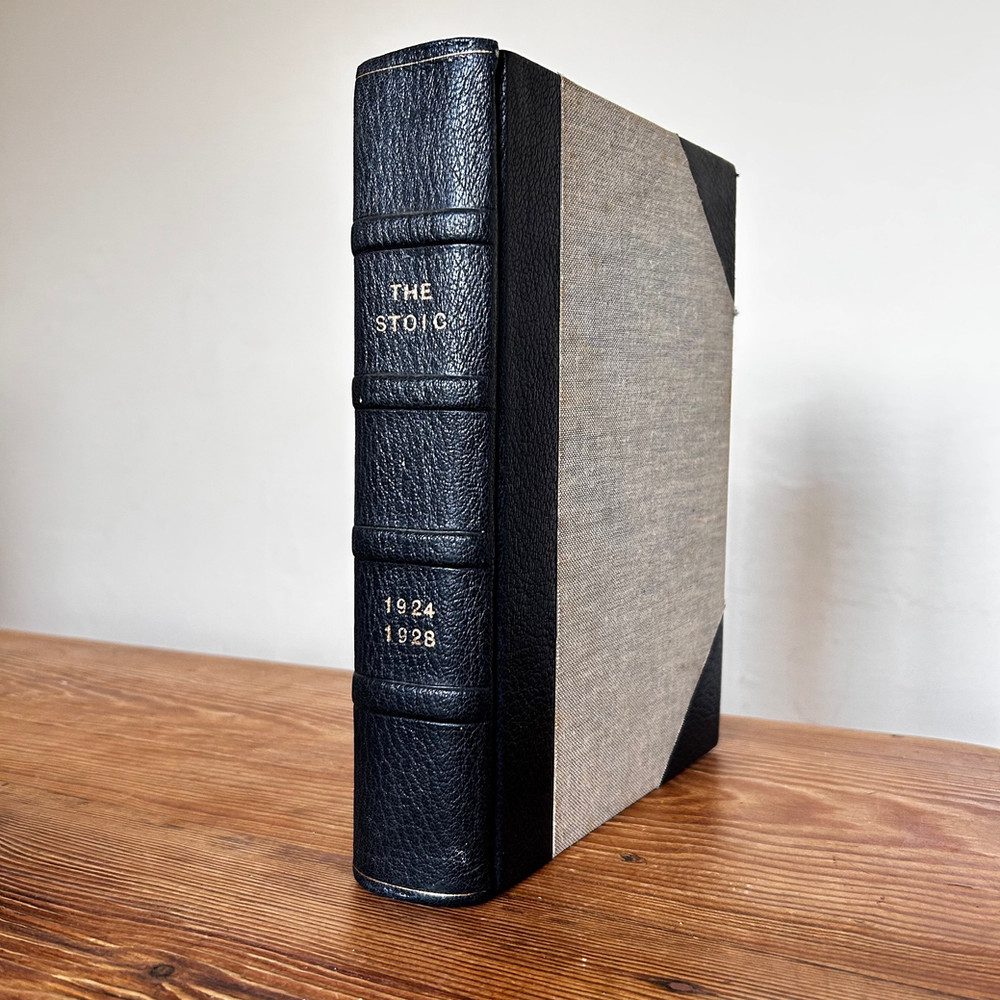 The Stoic 1924 to 1928 Stowe School Bound in One Volume