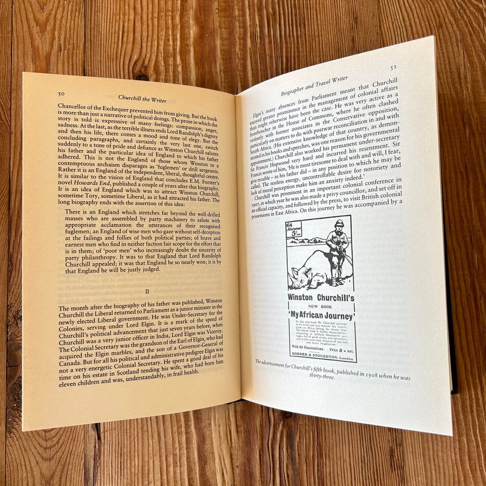 Churchill the Writer by Keith Alldritt c1992 1st Edition Signed - Image 4