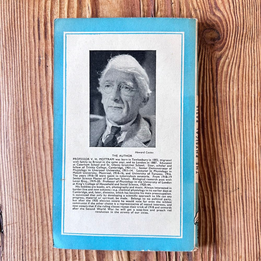 The Physical Basis of Personality by V.H. Mottram c1946 Pelican / Penguin - Image 5