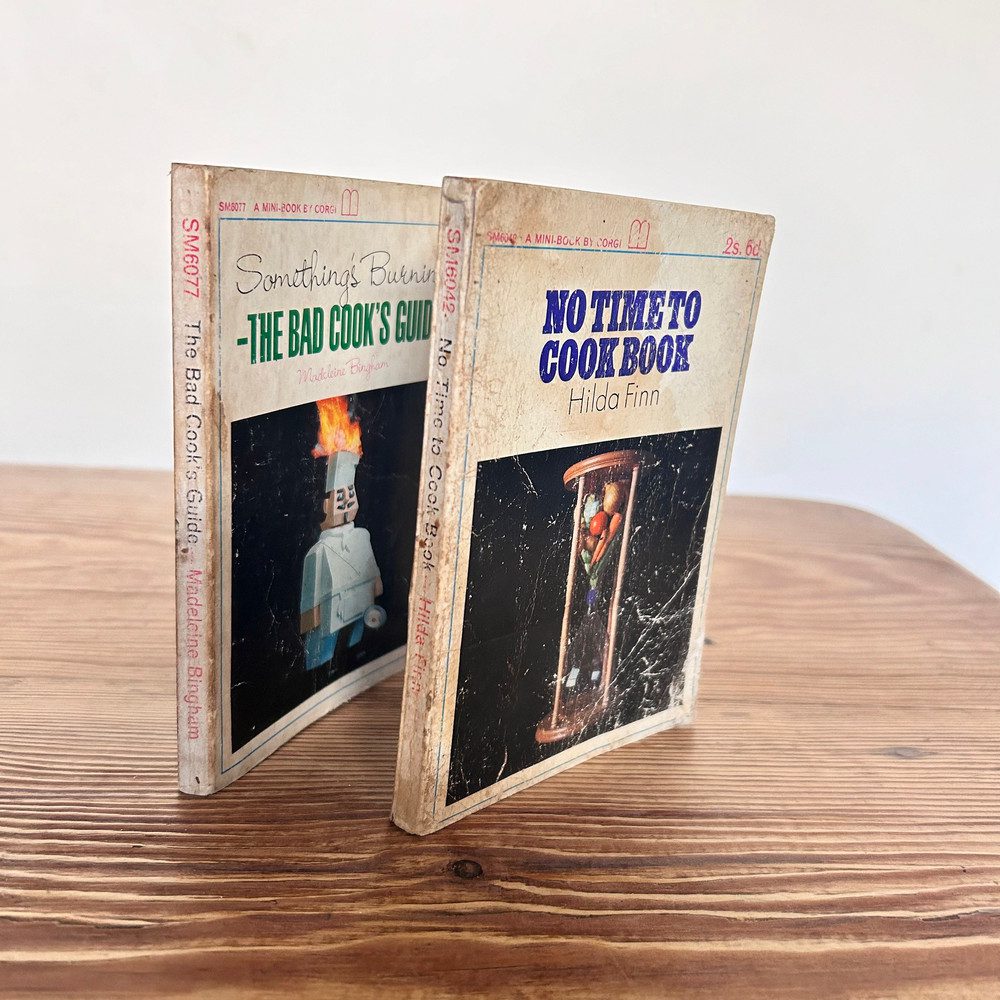 Rare Cook Books c1960's Mini-Book by Corgi Hilda Finn & Madeleine Bingham