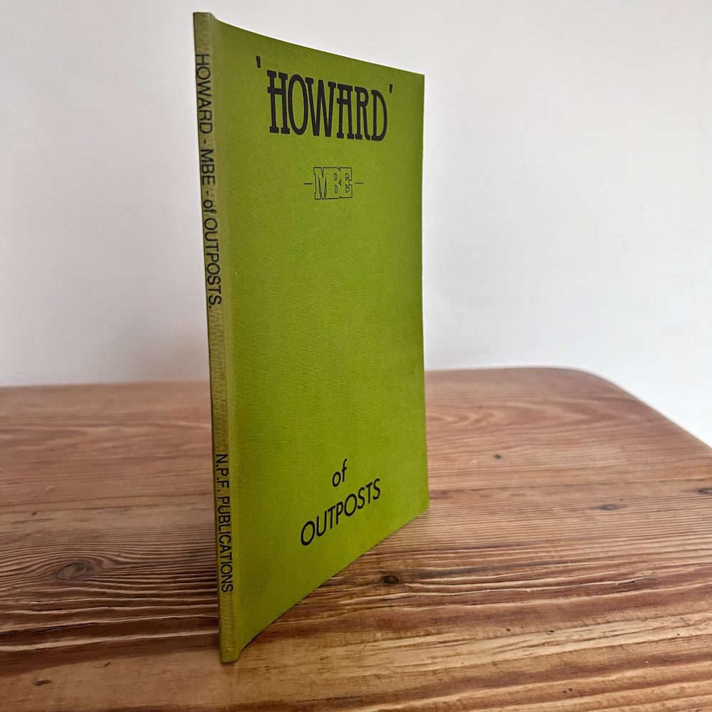 Howard MBE of Outposts by Jean Sergeant c1987 Poetry Biography