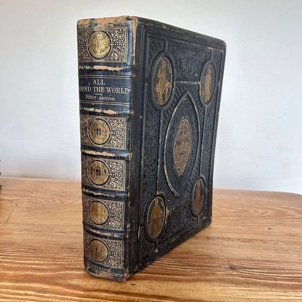 All Round the World by W F Ainsworth First Series c1870 Illustrated Travel