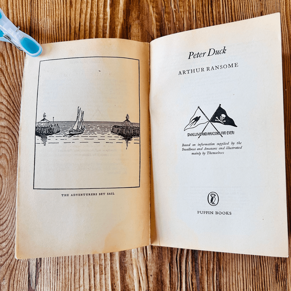 Peter Duck by Arthur Ransome c1977 Puffin Books Adventure - Image 3