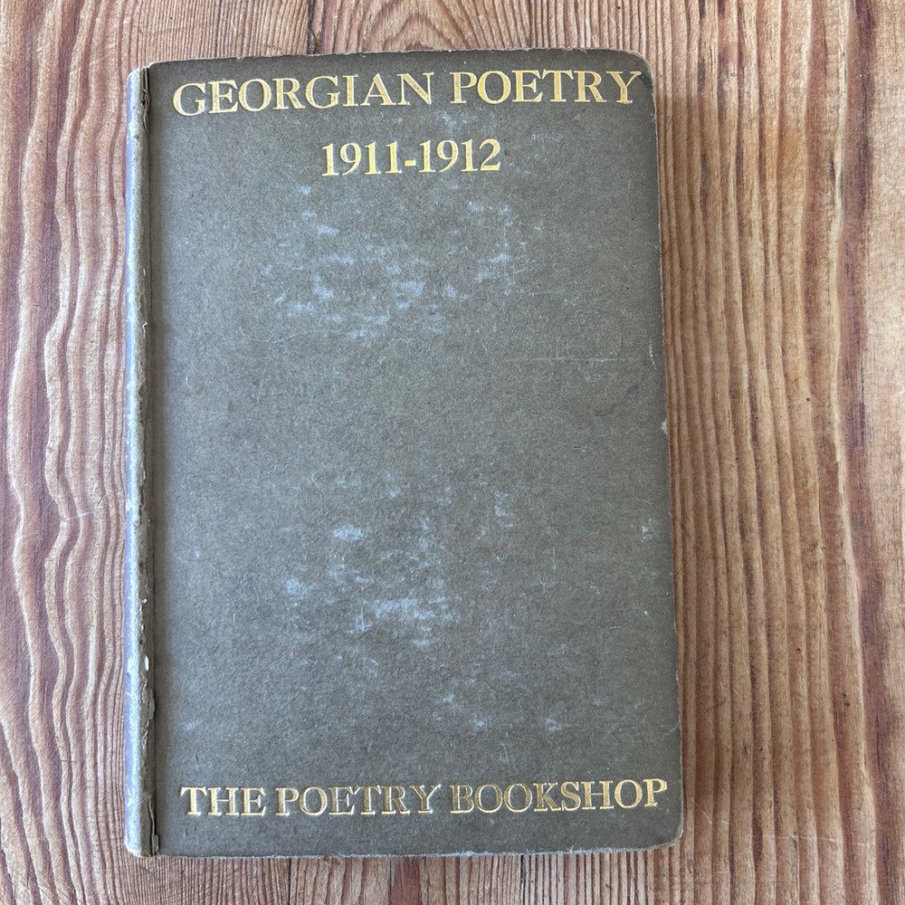 Georgian Poetry 1911 to 1912 Various Poets c1916 - Image 2