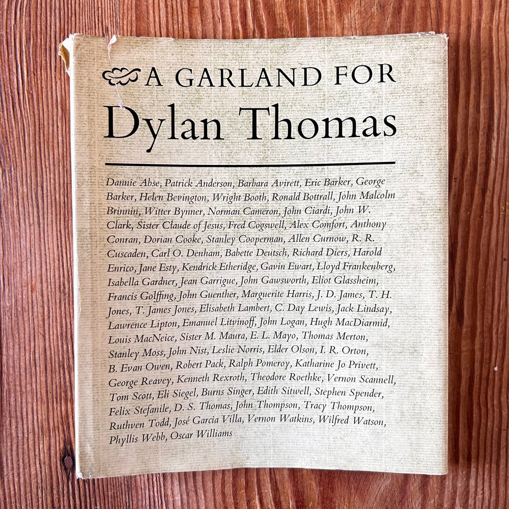A garland for Dylan Thomas-Poetry Anthology c1963 First Edition - Image 3