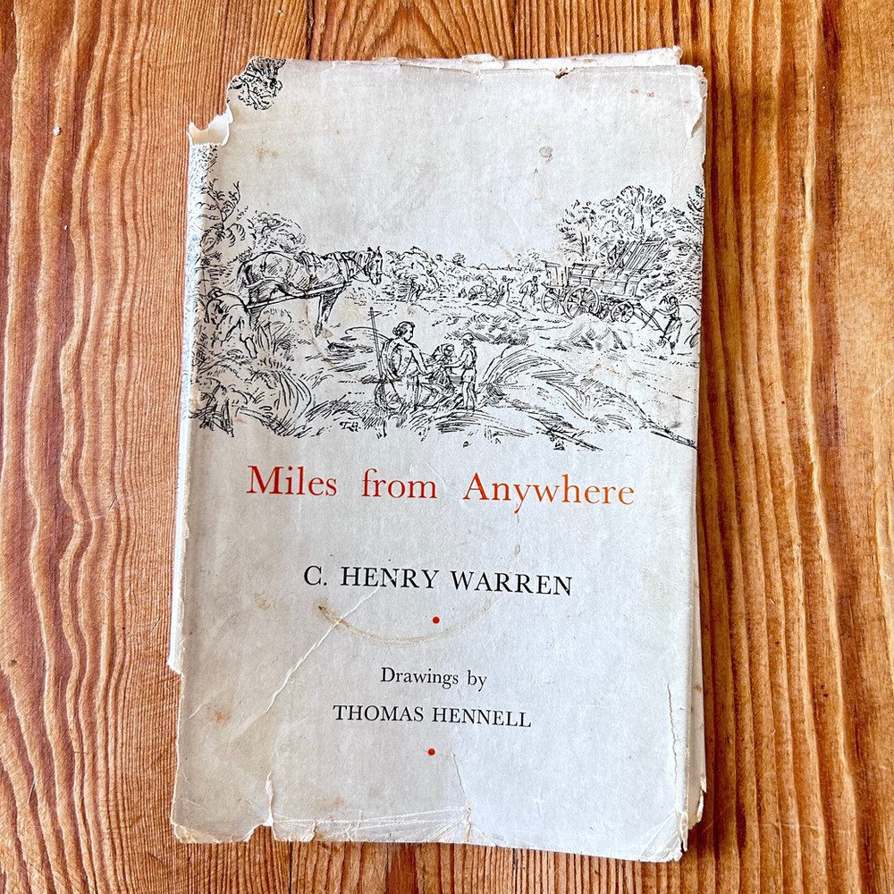 Miles From Anywhere by C Henry Warren First Edition c1944 East Anglia - Image 3