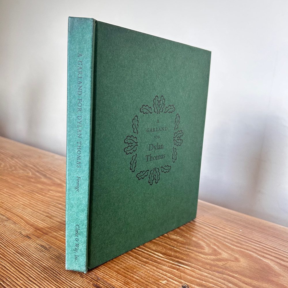 A garland for Dylan Thomas-Poetry Anthology c1963 First Edition