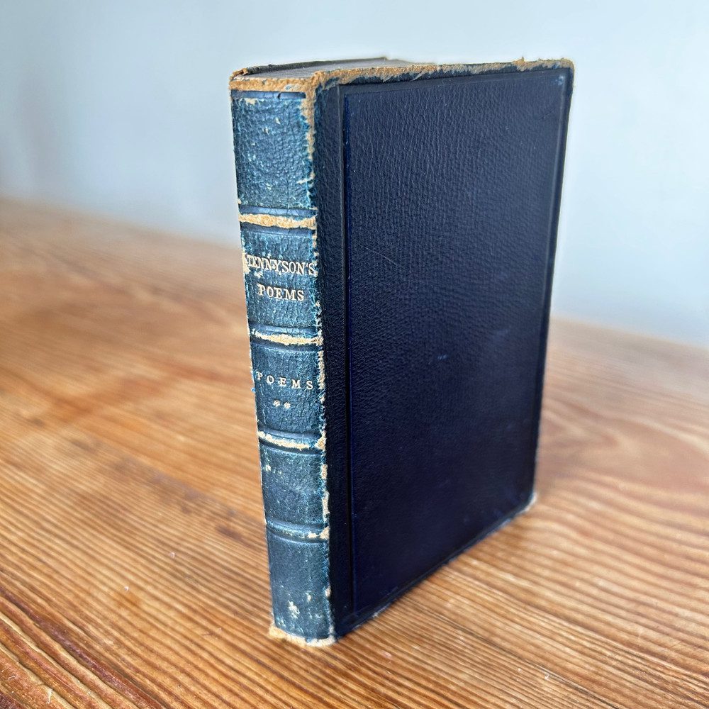 The Poetical Works of Tennyson Vol: II Miscellaneous Poems c1880 Leather