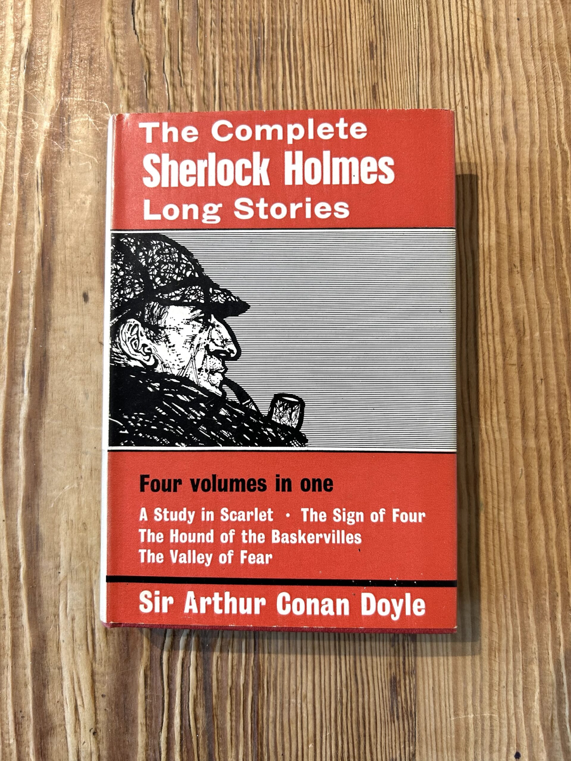 The "Complete Sherlock Holmes Long Stories" by Sir Art 2hur Conan Doyle c1973 Book Club Associates