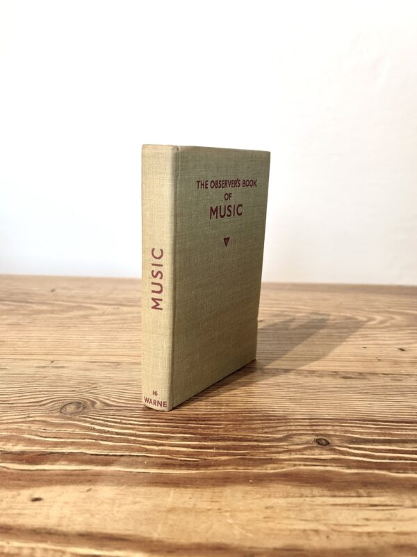 The Observer's Book of Music by Freda Dinn c1953