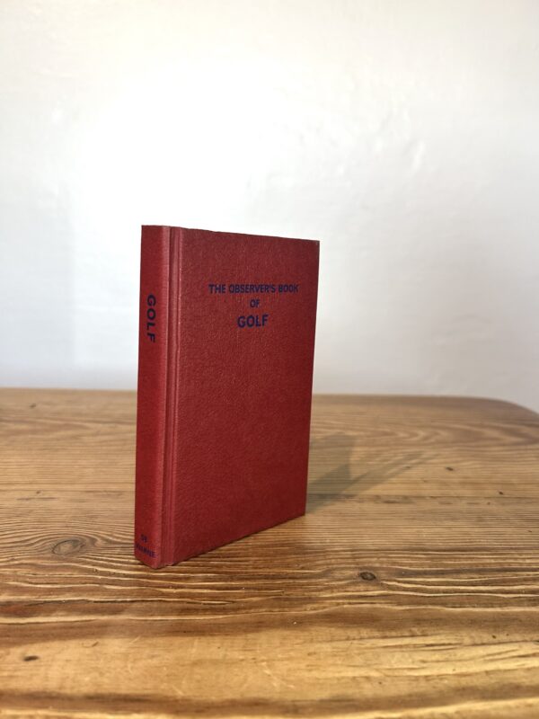 The Observer's Book of Golf by Tom Scott c1977