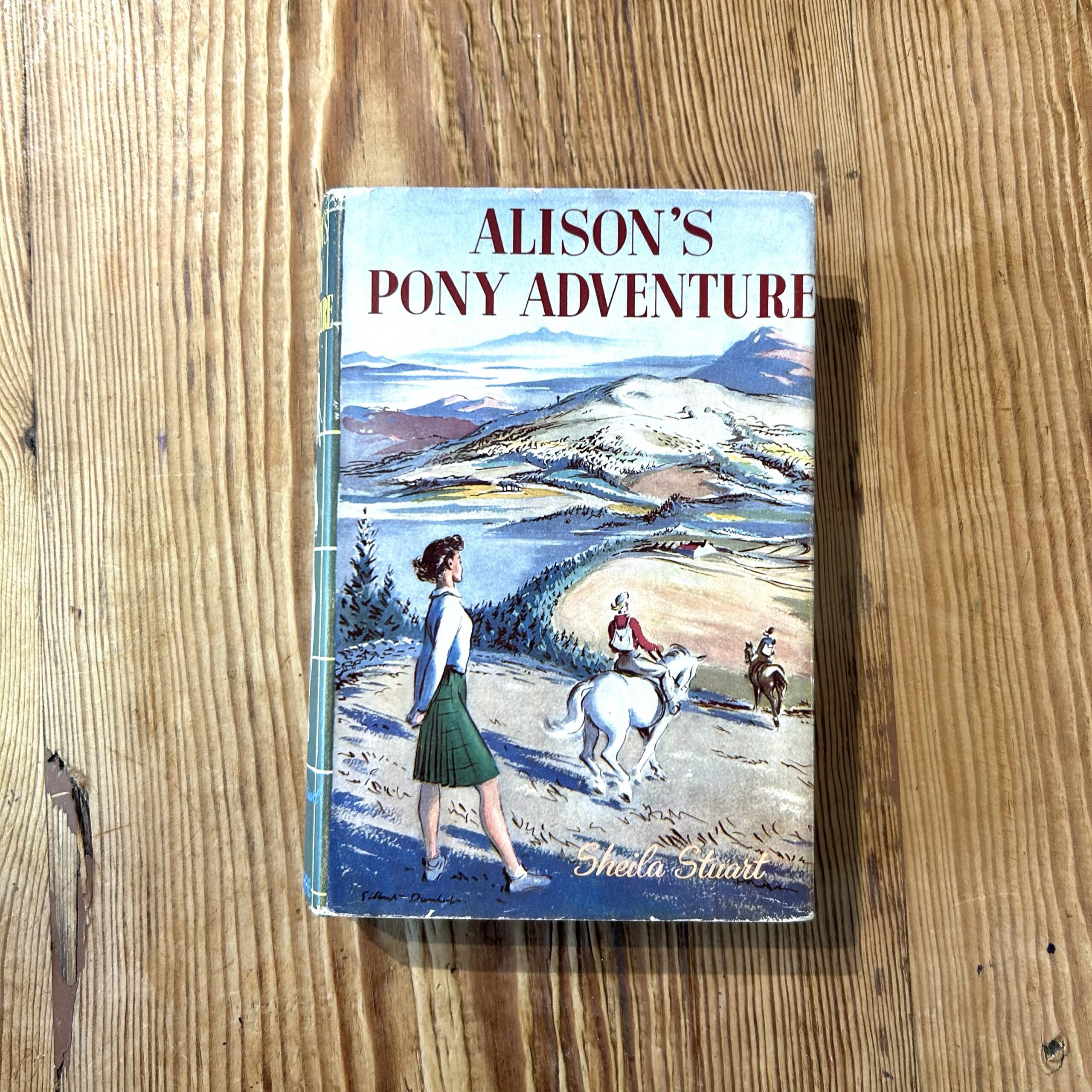 Alison's Pony Adventure by Sheila Stuart c1962 Blackie and Sons 5