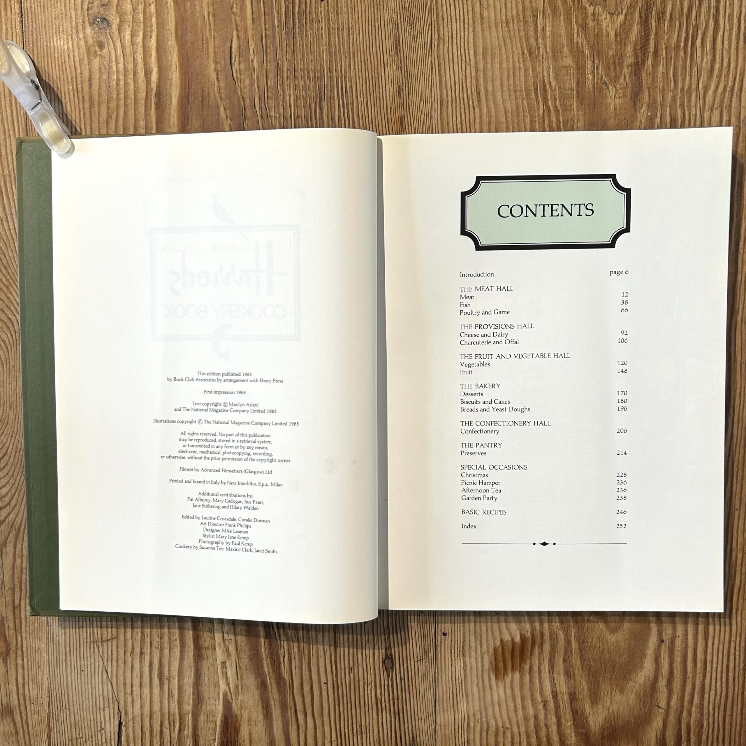 Harrods Cookery Book by Marilyn Aslani c1985 First Edition 5