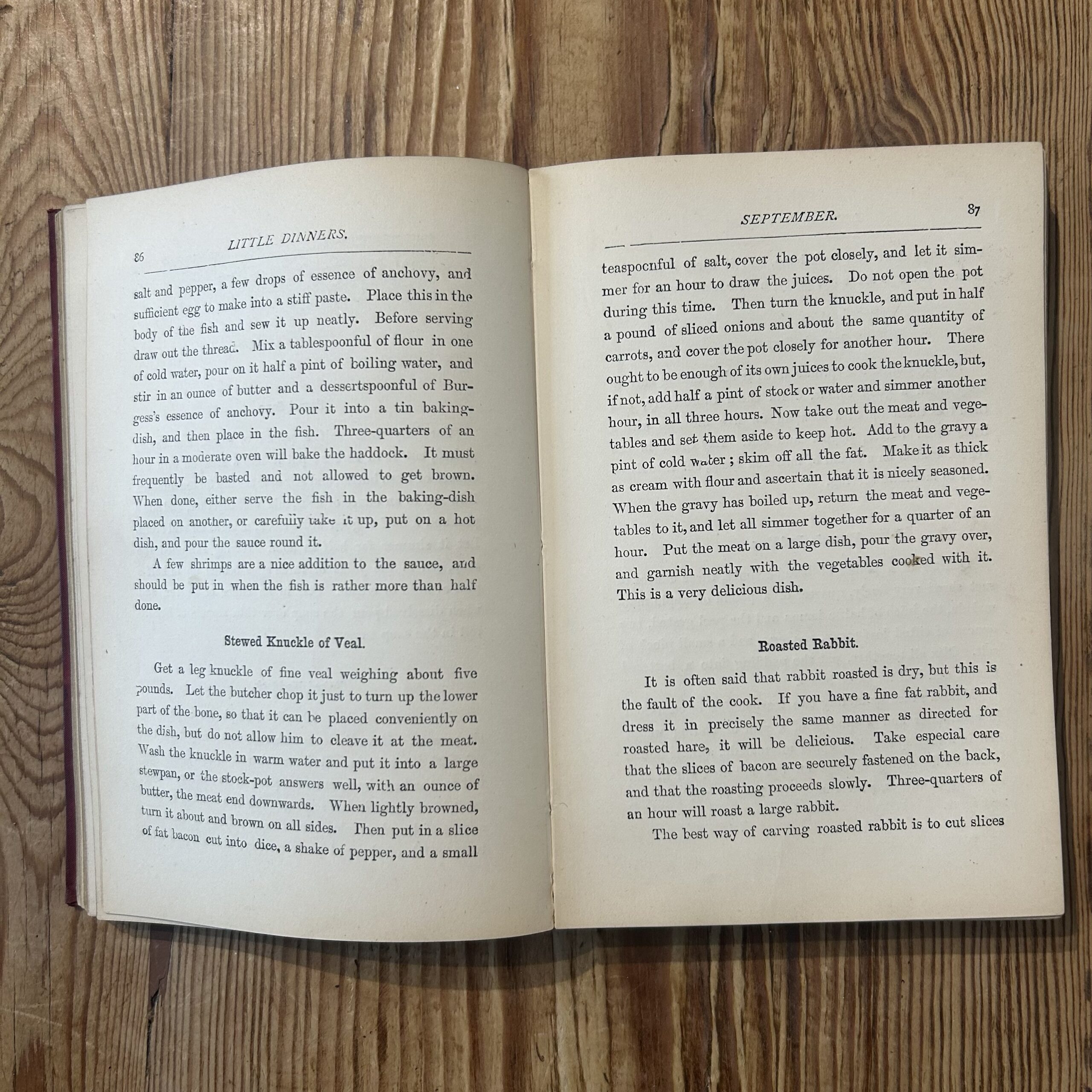 Little Dinners-How to Serve Them with Elegance and Economy by Mary Hooper c1886 - Image 5