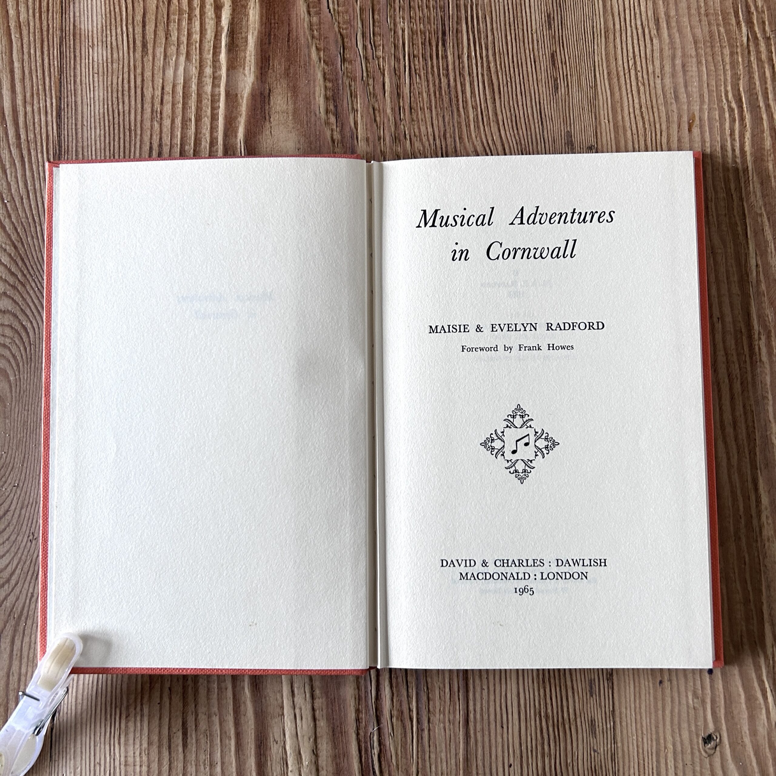 Musical Adventures in Cornwall Maisie & Evelyn Radford c1965 First Edition Signed - Image 5