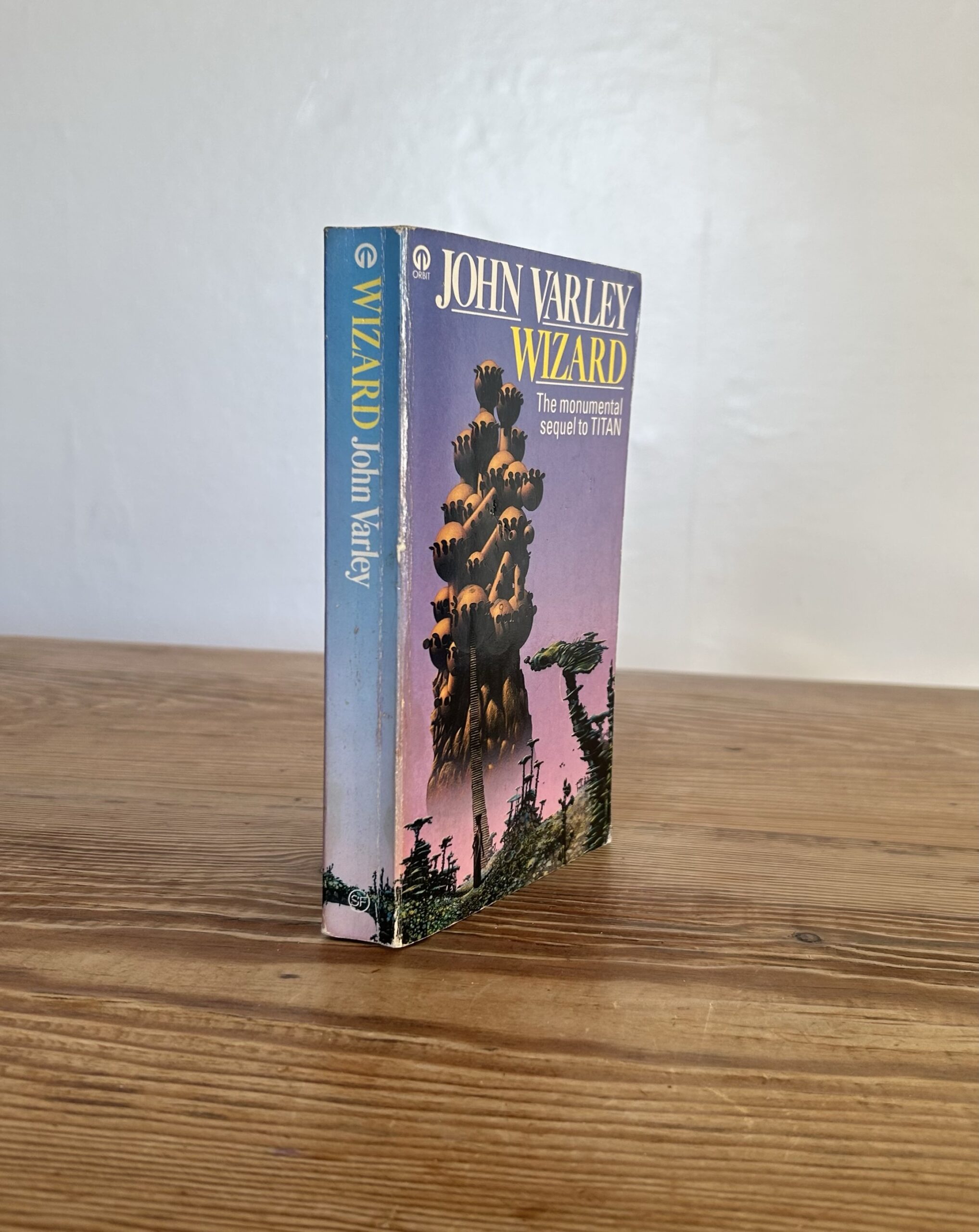 Wizard John Varley Futura Macdonald 1981 First Edition Sci-Fi Paperback Gaea