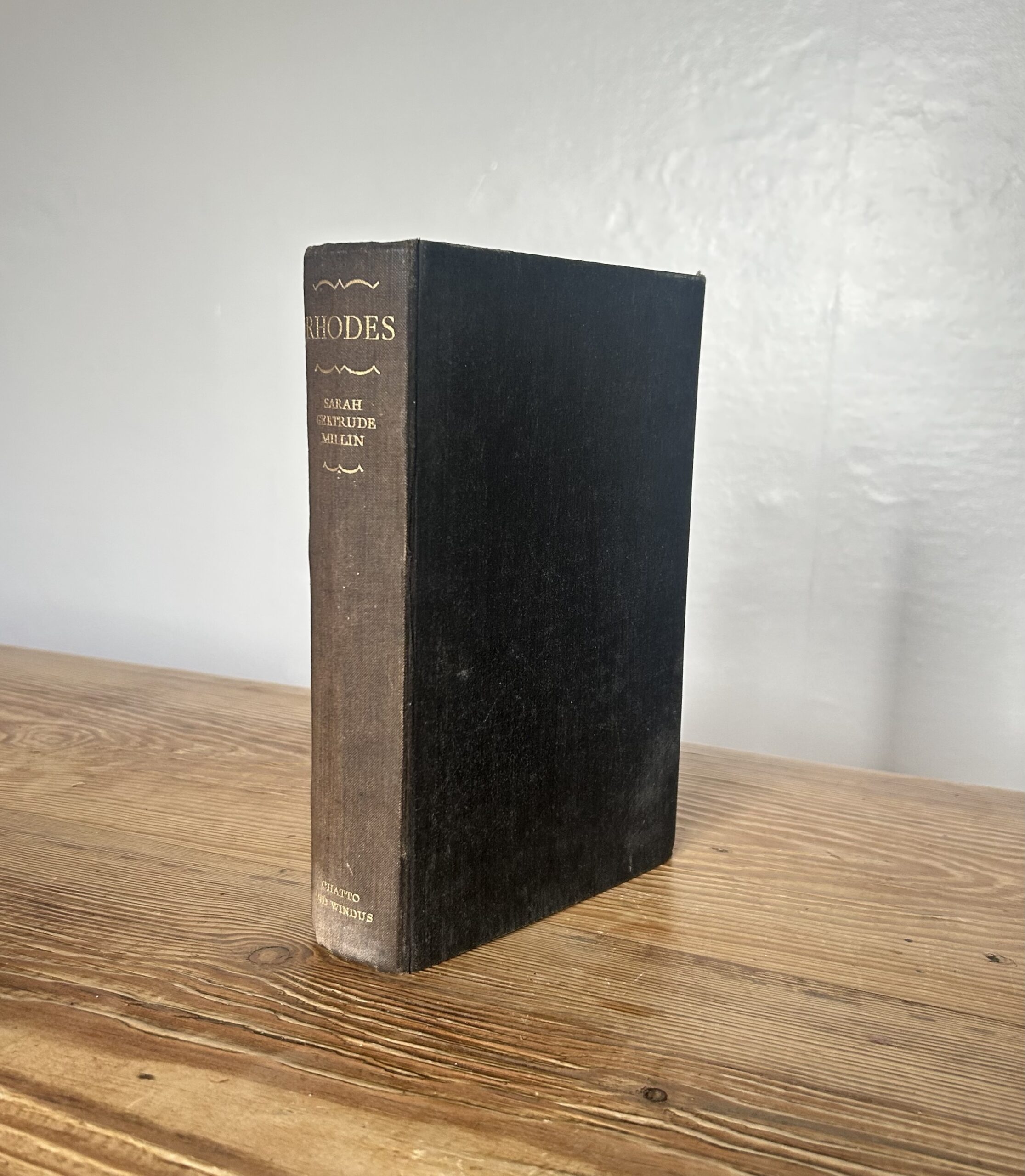 Rhodes by Sarah Gertrude Millin – Chatto & Windus 1933 First Edition