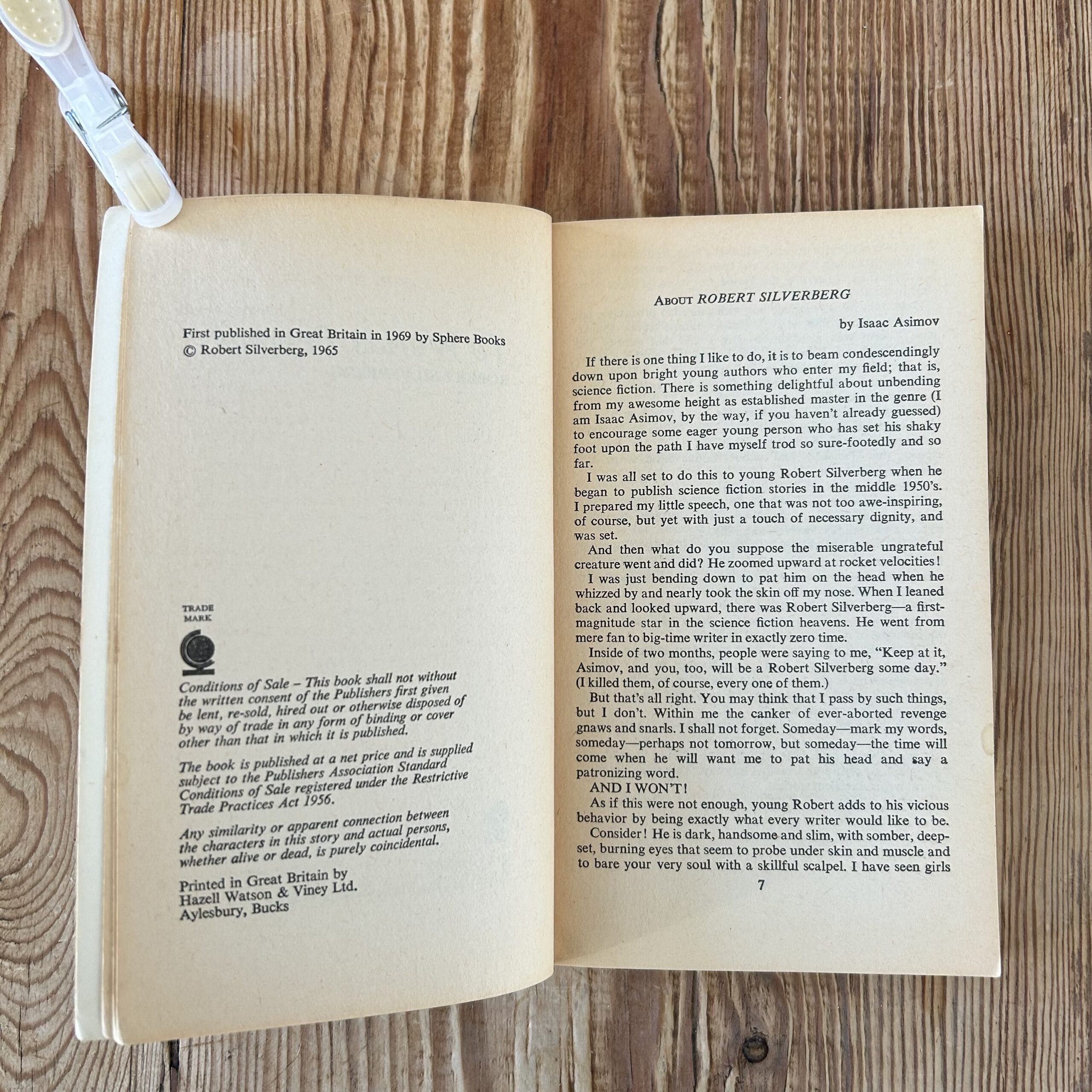 To the Worlds Beyond Robert Silverberg Sphere 1969 First Edition Isaac Asimov - Image 3