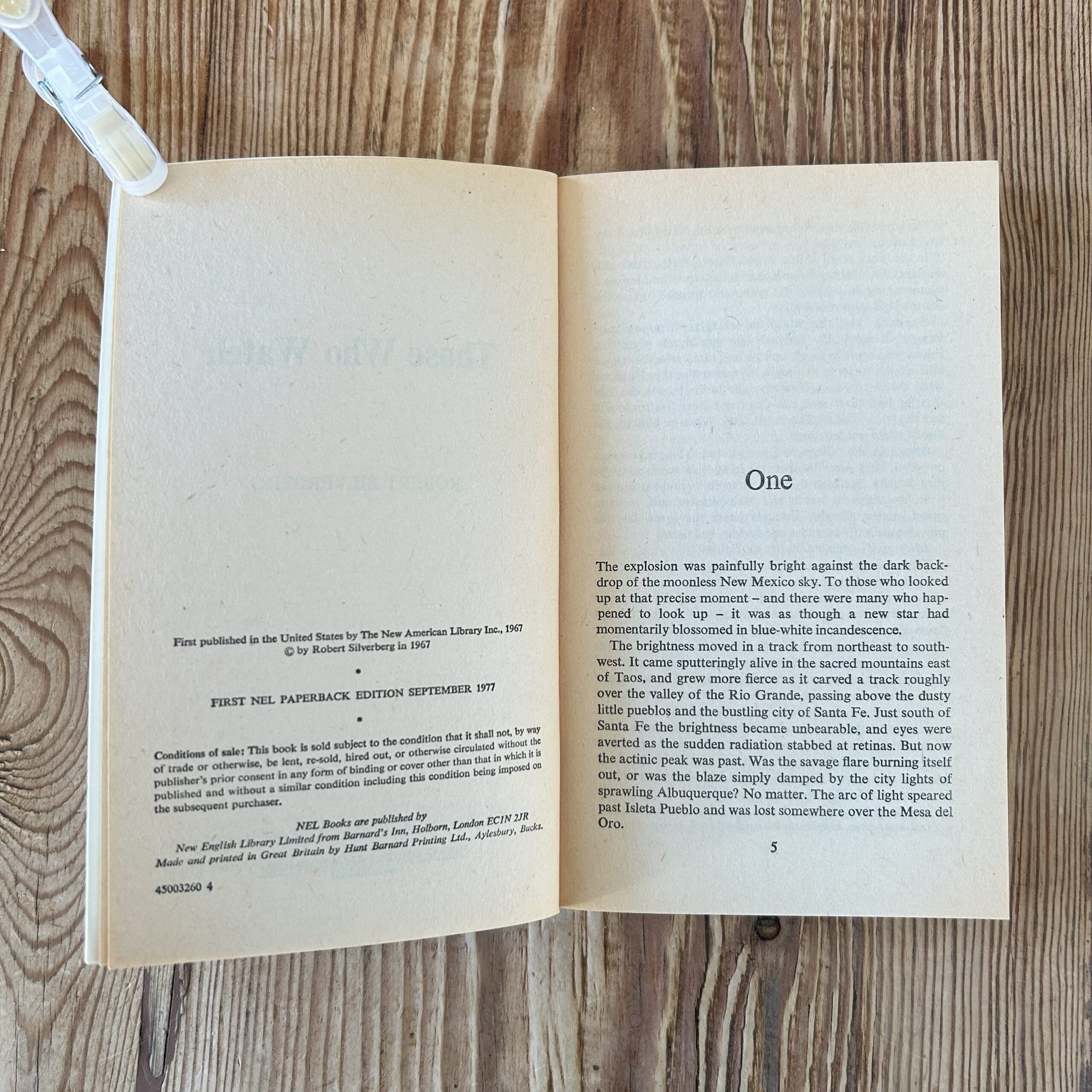Those Who Watch Robert Silverberg New English Library 1977 NEL Sci-Fi - Image 3